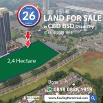 LAND FOR SALE in CBD BSD CITY TANGERANG